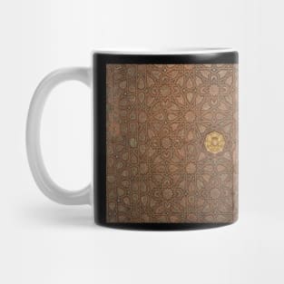 Symmetrical moorish pattern Mug